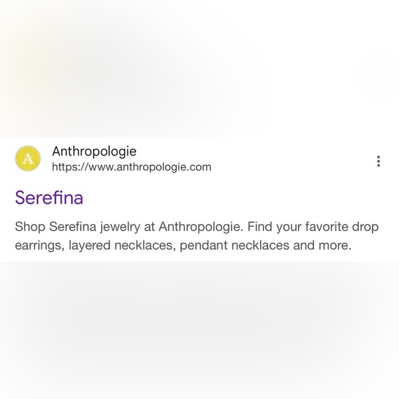 New Anthropologie Serefina Gold Bow Earrings and Bow Necklace Set & Free Gift - Picture 6 of 7